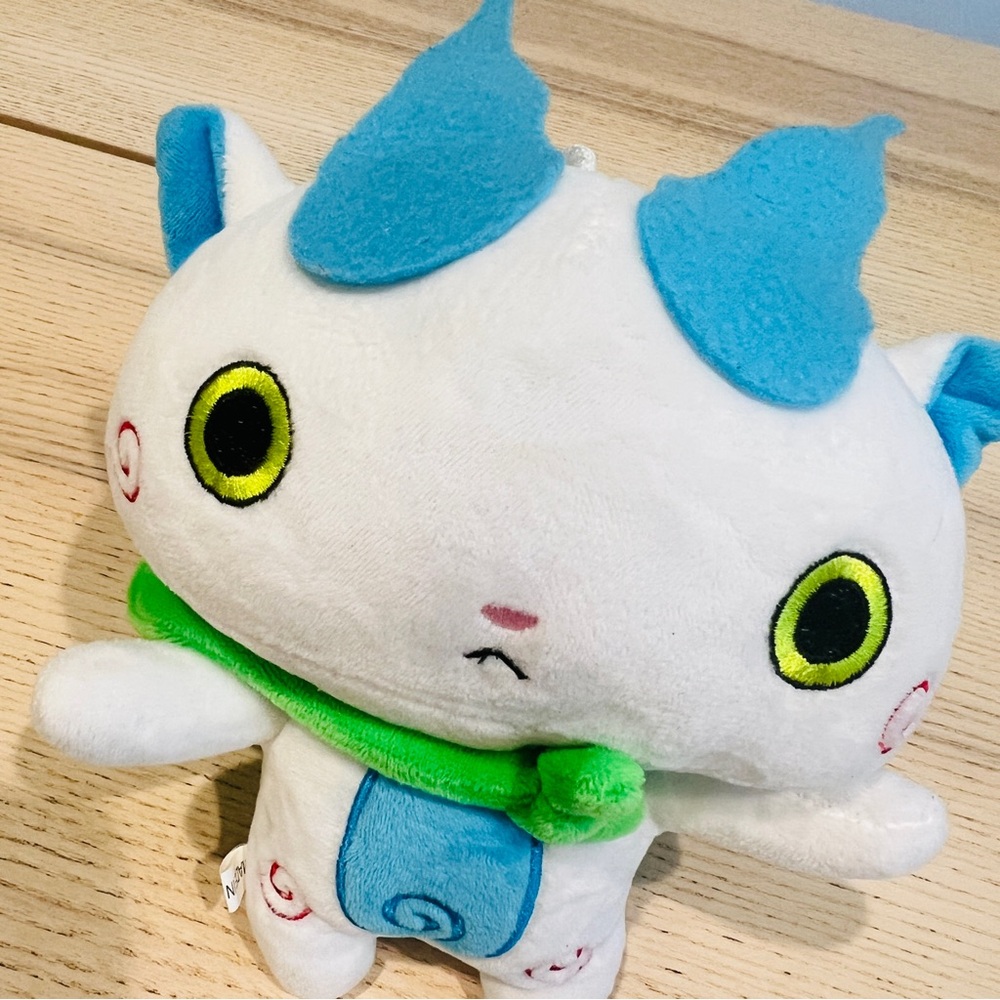 Yo-Kai Watch Komasan 7" Anime White Creature Stuffed Animal plush Toy - Picture 5 of 6